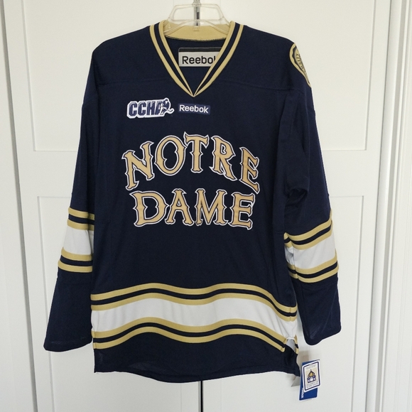 Reebok Other - NWT: Notre Dame hockey jersey size S